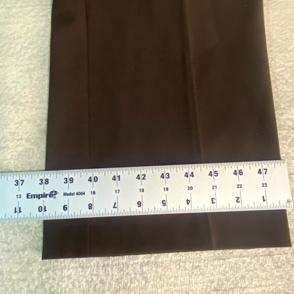 Sag Harbor Stretch Petite Brown Dress Pants Womens Size 14P - Picture 9 of 10
